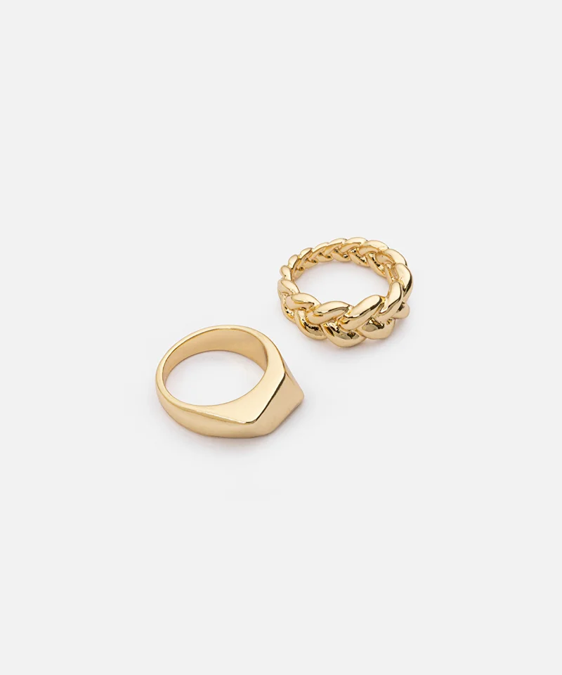 Ipekyol  Set of Two Rings for Women | Best Price UAE